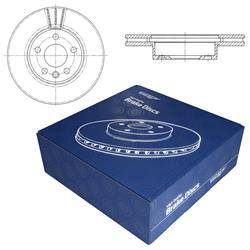 2x Bremseskiver til Ford Galaxy I Minivan (1995-2001) - ventileret - 288mm - Tomex - TX 70-54 (foran)