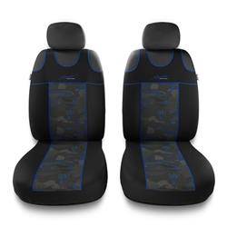 Betræk til sæder til Citroen C3 I, II, III (2002-2019) - Auto-Dekor - Stylus 1+1 - blå