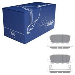 Bremseklodser til Infiniti G Coupé, Sedan (2008-2013) - Tomex - TX 17-57 (bagaksel)