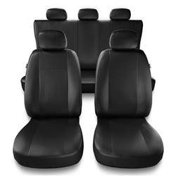 Universelle sædebetræk til biler til Audi A6 C4, C5, C6, C7, C8 (1994-2019) - betræk til sæder - sædeovertræk - Auto-Dekor - Comfort - sort