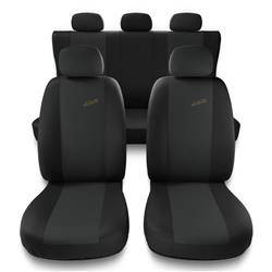 Universelle sædebetræk til biler til Chevrolet Trax (2013-2019) - betræk til sæder - sædeovertræk - Auto-Dekor - XR - Mørkegrå