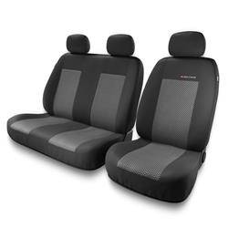 Universelle sædebetræk til biler til Citroen Jumpy I, II (1994-2016) - betræk til sæder - sædeovertræk - Auto-Dekor - Elegance 2+1 - P-2