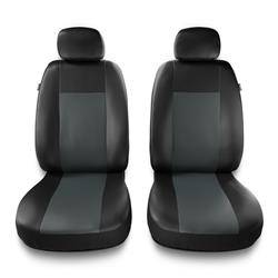 Universelle sædebetræk til biler til Mazda 6 I, II, III (2002-2019) - betræk til sæder - sædeovertræk - Auto-Dekor - Comfort 1+1 - grå