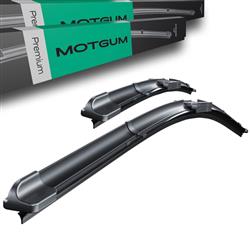 Vinduesviskere til forruden til Honda Jazz III Hatchback (10.2008-12.2015) - blade til vinduesviskere - Motgum - Flad Premium viskerblade