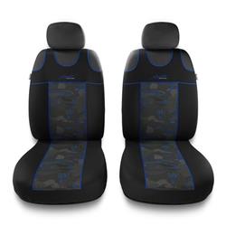 Betræk til sæder til Citroen C4 I, II (2004-2017) - Auto-Dekor - Stylus 1+1 - blå