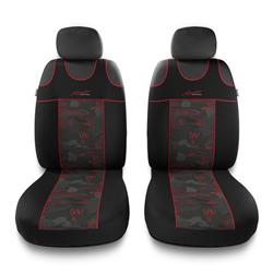 Betræk til sæder til Lexus LS I, II, III, IV, V (1989-2019) - Auto-Dekor - Stylus 1+1 - rød