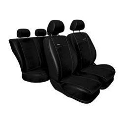 Skræddersyede betræk til Seat Cordoba II Standard Sedan (2002-2008) standardsæder - betræk til sæder - sædeovertræk - Auto-Dekor - Premium - sort