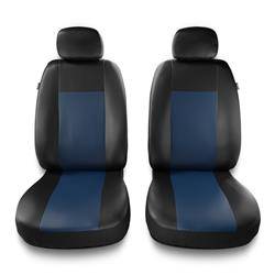 Universelle sædebetræk til biler til BMW 7-serie E38, E65, E66, F01, G11 (1994-2022) - betræk til sæder - sædeovertræk - Auto-Dekor - Comfort 1+1 - blå