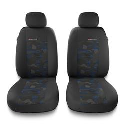 Universelle sædebetræk til biler til Chevrolet Trax (2013-2019) - betræk til sæder - sædeovertræk - Auto-Dekor - Elegance 1+1 - blå