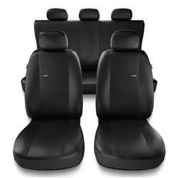 Universelle sædebetræk til biler til Chevrolet Trax (2013-2019) - betræk til sæder - sædeovertræk - Auto-Dekor - X-Line - sort