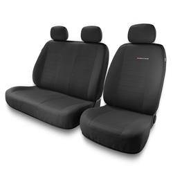 Universelle sædebetræk til biler til Citroen Jumper I, II, III (1994-2019) - betræk til sæder - sædeovertræk - Auto-Dekor - Elegance 2+1 - P-4