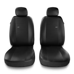 Universelle sædebetræk til biler til Honda Accord V, VI, VII, VIII (1993-2016) - betræk til sæder - sædeovertræk - Auto-Dekor - X-Line 1+1 - sort