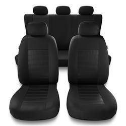 Universelle sædebetræk til biler til Hyundai Elantra III, IV, V, VI, VII (2000-....) - betræk til sæder - sædeovertræk - Auto-Dekor - Modern - MG-1 (sort)
