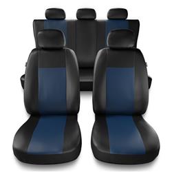 Universelle sædebetræk til biler til Hyundai Galloper I, II (1991-2003) - betræk til sæder - sædeovertræk - Auto-Dekor - Comfort - blå