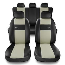 Universelle sædebetræk til biler til Hyundai ix35 (2010-2015) - betræk til sæder - sædeovertræk - Auto-Dekor - X-Line - beige