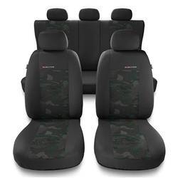 Universelle sædebetræk til biler til Mazda CX-5 I, II (2011-2019) - betræk til sæder - sædeovertræk - Auto-Dekor - Elegance - Grøn
