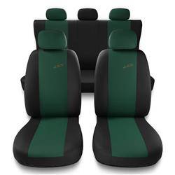 Universelle sædebetræk til biler til Nissan Pathfinder II, III (1995-2014) - betræk til sæder - sædeovertræk - Auto-Dekor - XR - Grøn