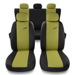 Universelle sædebetræk til biler til Nissan Pathfinder II, III (1995-2014) - betræk til sæder - sædeovertræk - Auto-Dekor - XR - Gul