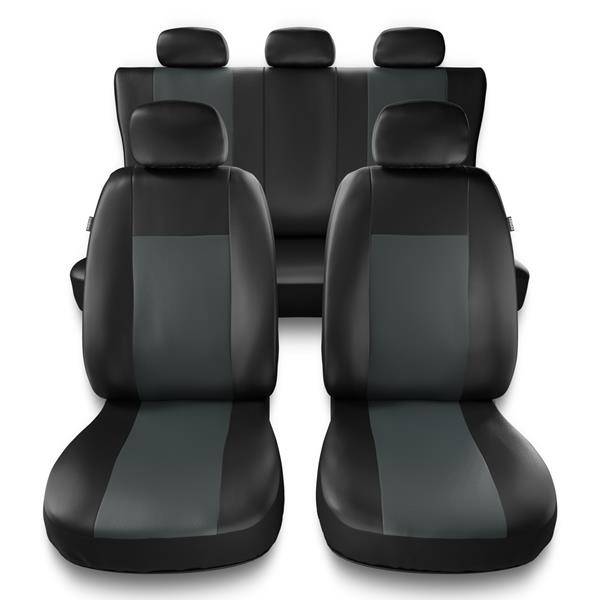 Universelle sædebetræk til biler Skoda Fabia II, III - Auto-Dekor Comfort - grå grå | Carmager internetbutik