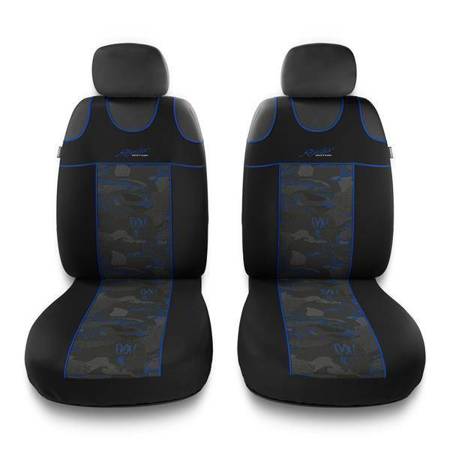 Betræk til sæder til Chevrolet Trax (2013-2019) - Auto-Dekor - Stylus 1+1 - blå