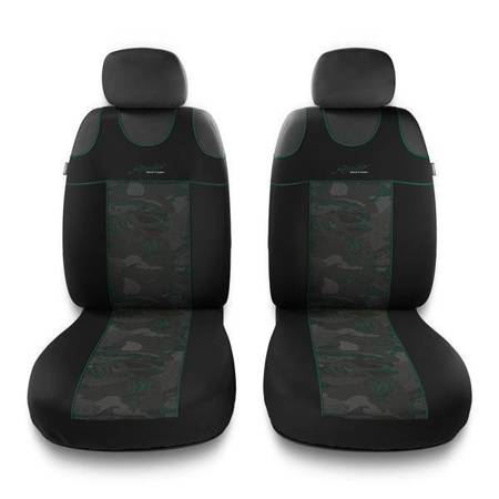 Betræk til sæder til Chevrolet Trax (2013-2019) - Auto-Dekor - Stylus 1+1 - grøn
