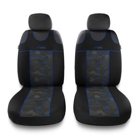 Betræk til sæder til Kia Sorento I, II, III (2002-2019) - Auto-Dekor - Stylus 1+1 - blå