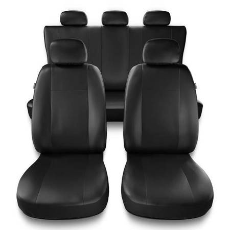 Universelle sædebetræk til biler til BMW X3 E83, F25, G01 (2003-2019) - betræk til sæder - sædeovertræk - Auto-Dekor - Comfort - sort