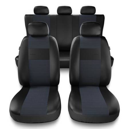 Universelle sædebetræk til biler til BMW X3 E83, F25, G01 (2003-2019) - betræk til sæder - sædeovertræk - Auto-Dekor - Exclusive - E6