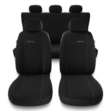 Universelle sædebetræk til biler til Chevrolet Trax (2013-2019) - betræk til sæder - sædeovertræk - Auto-Dekor - Prestige - sort