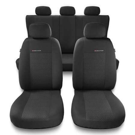 Universelle sædebetræk til biler til Citroen C3 I, II, III (2002-2019) - betræk til sæder - sædeovertræk - Auto-Dekor - Elegance - P-3