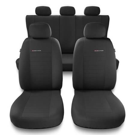 Universelle sædebetræk til biler til Citroen C3 I, II, III (2002-2019) - betræk til sæder - sædeovertræk - Auto-Dekor - Elegance - P-4