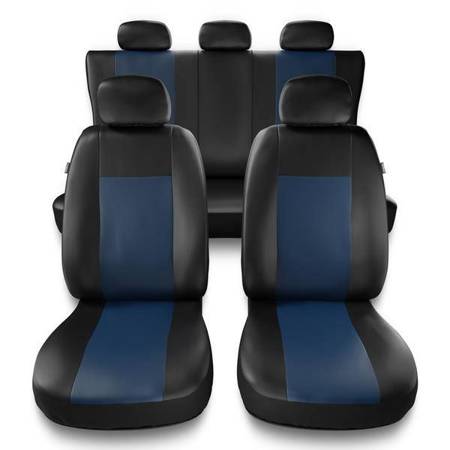 Universelle sædebetræk til biler til Fiat Croma I, II (1985-2010) - betræk til sæder - sædeovertræk - Auto-Dekor - Comfort - blå
