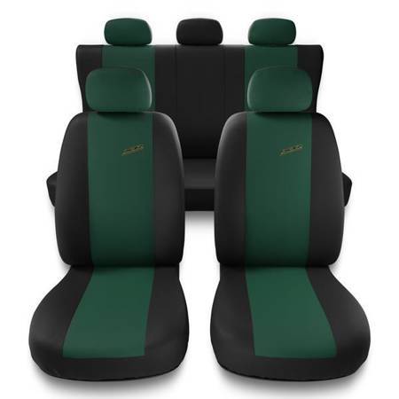 Universelle sædebetræk til biler til Hyundai ix35 (2010-2015) - betræk til sæder - sædeovertræk - Auto-Dekor - XR - Grøn