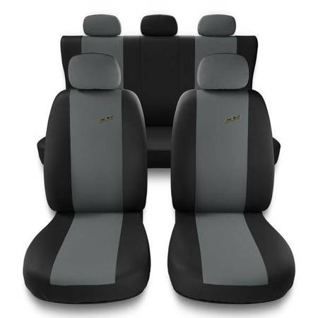 Universelle sædebetræk til biler til Hyundai ix35 (2010-2015) - betræk til sæder - sædeovertræk - Auto-Dekor - XR - Lysegrå