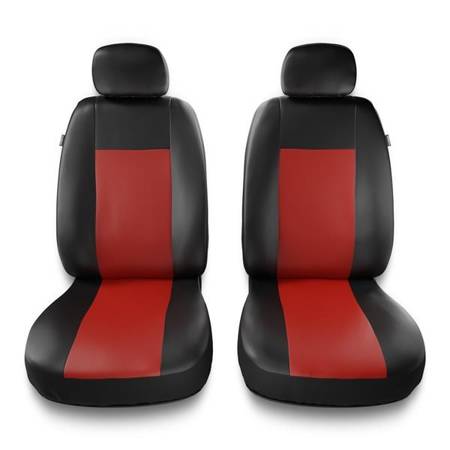 Universelle sædebetræk til biler til Nissan Sunny B13, B14, B15 (1995-2007) - betræk til sæder - sædeovertræk - Auto-Dekor - Comfort 1+1 - rød