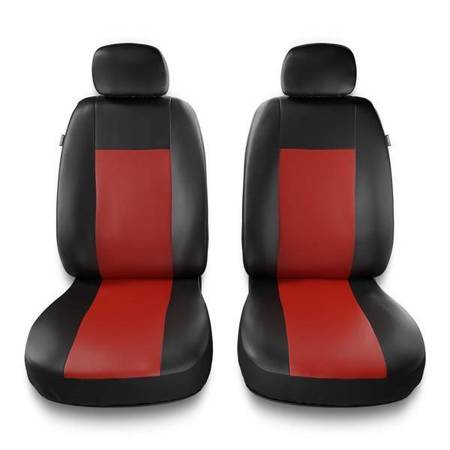 Universelle sædebetræk til biler til Rover 25 (1999-2005) - betræk til sæder - sædeovertræk - Auto-Dekor - Comfort 1+1 - rød