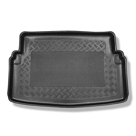 Gulvmåtte til bagagerum Volkswagen Caddy IV Maxi Varevogn (10.2007-10.2020) - bagagerumsmåtte - måtte til bagagerummet - Aristar - Standard - Trendline, Comfortline, Highline; 7 pladser; bag tredje sæderække