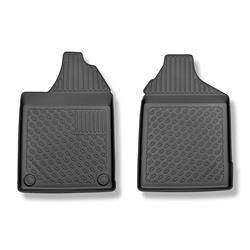 TPE-gulvmåtter til Aixam Minauto Cross Hatchback (2010-2016) - bilmåtter - gulvmåtter til biler - Aristar - Cool liner - forreste sæt - sæt - 2 styk
