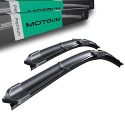 Vinduesviskere til forruden til BMW 3-serie E92 Coupé (09.2006-08.2013) - blade til vinduesviskere - Motgum - Flad Premium viskerblade
